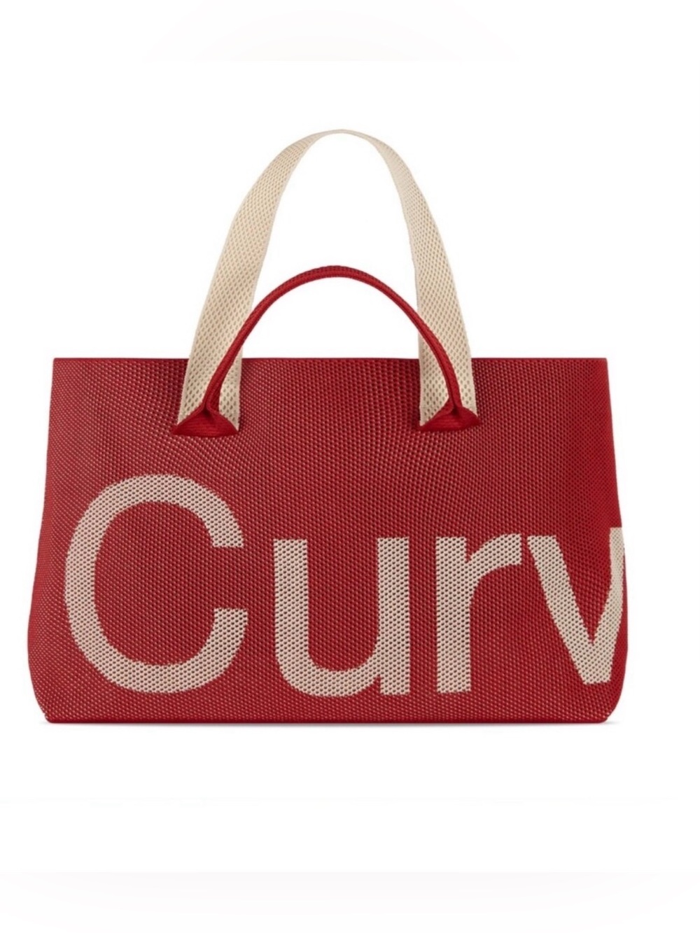 Brand New Curves by Sean Brown Tote (Scarlet)